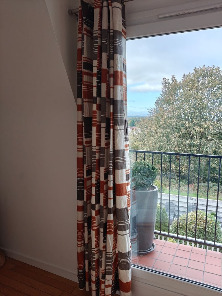Pair of Next Eyelet Curtains 