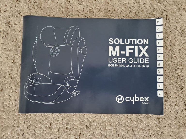 Cybex Solution M Fix Car Seat G2-3