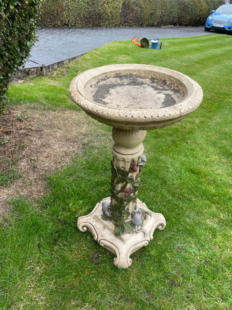 Concrete Bird Bath