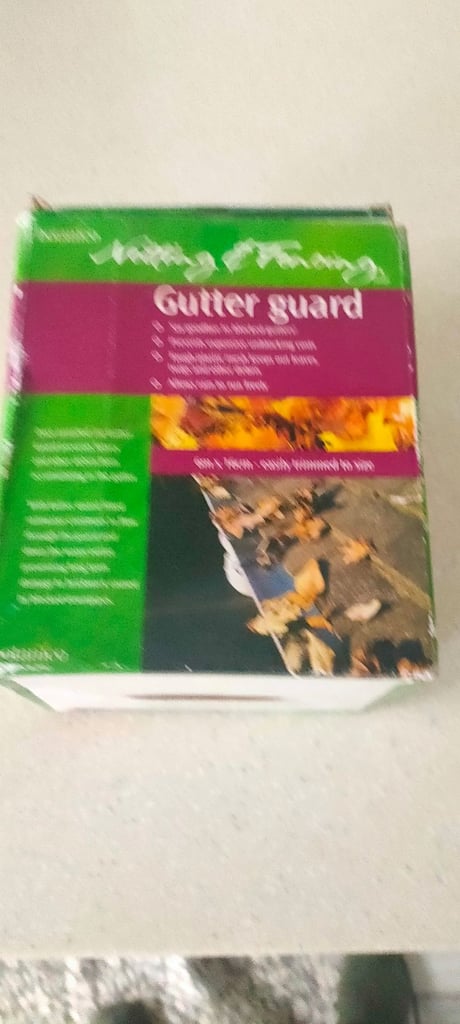image for Gutter guard netting BNIB