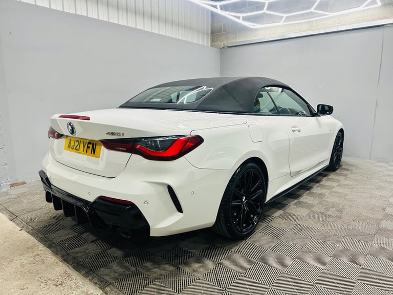 2021 BMW 4 Series 420i M Sport 2dr Step Auto CONVERTIBLE Petrol Automatic