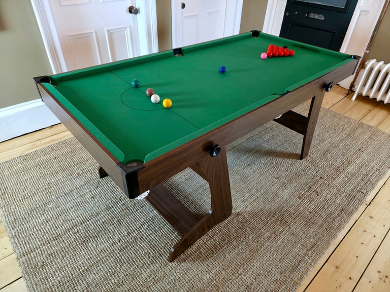 SNOOKER TABLE | 6ft | VERTICAL FOLDING | FOLDABLE | BILLIARDS | POOL