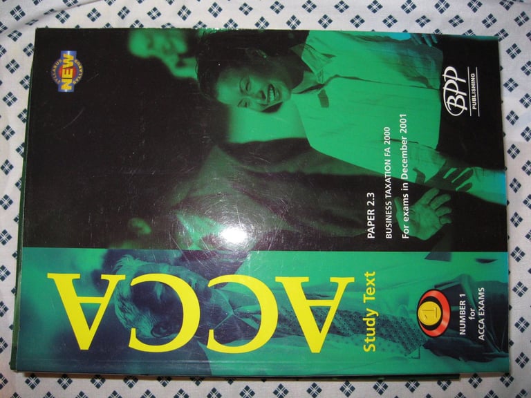 Lots of unused ACCA textbooks - now £2 each