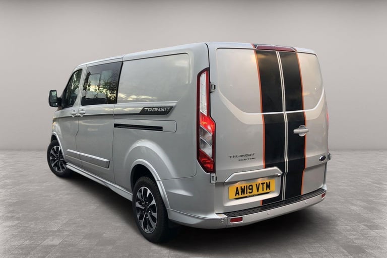 2019 Ford Transit Custom 2.0 TDCi 170ps Low Roof D/Cab Sport Van Crew Bus Diesel