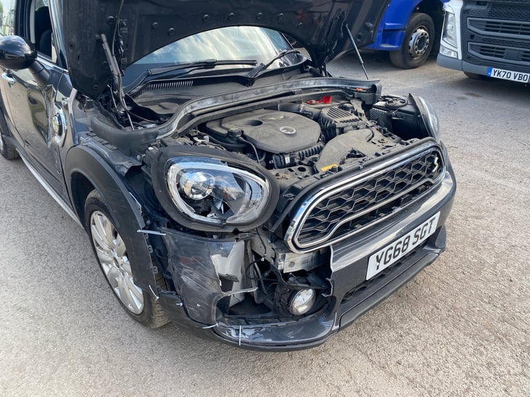 2019 MINI COUNTRYMAN COOPER S HYBRID ELECTRIC ALL4 SUV AUTO DAMAGED SALVAGE 