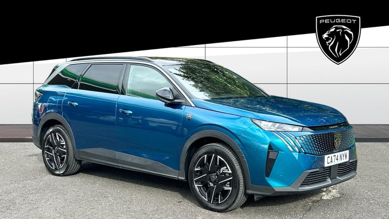 2025 Peugeot 5008 1.2 Hybrid 136 GT 5dr e-DSC6 Petrol Estate Estate Petrol Automatic