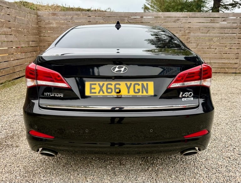2016 66 HYUNDAI I40 1.7 CRDI BLUE DRIVE SE NAV SALOON 4DR DIESEL MANUAL EURO 6 (