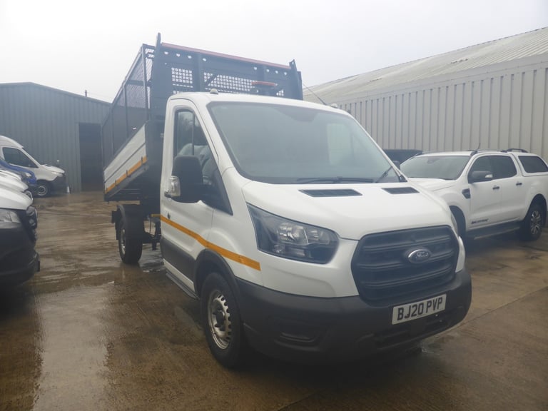 image for 2020 Ford Transit 2.0 EcoBlue 130ps Chassis Cab CAGED TIPPER  Tipper Diesel Manual
