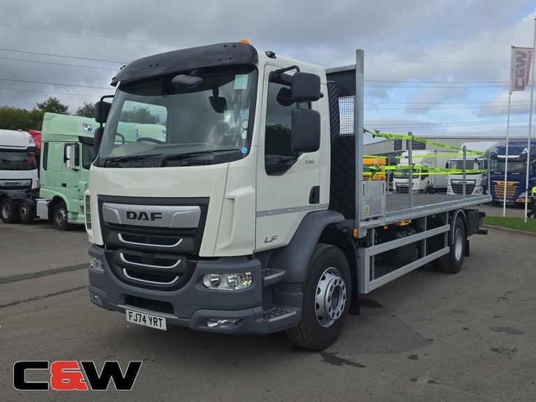 2025 (74)FA LF 230 4x2 Flatbed 18T Day Cab - 44,000Kms