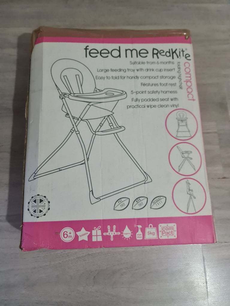 image for Feed me redkite compact highchair