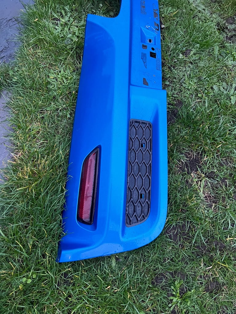 Vauxhall Astra h vxr rear bumper diffuser Arden blue 