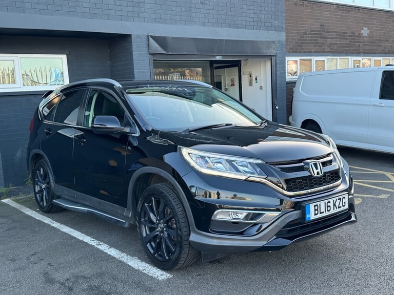 image for 2016 Honda CR-V 1.6 i-DTEC Black Edition SUV 5dr Diesel Manual 4WD Euro 6 (s/s) (160 ps) SUV Dies...