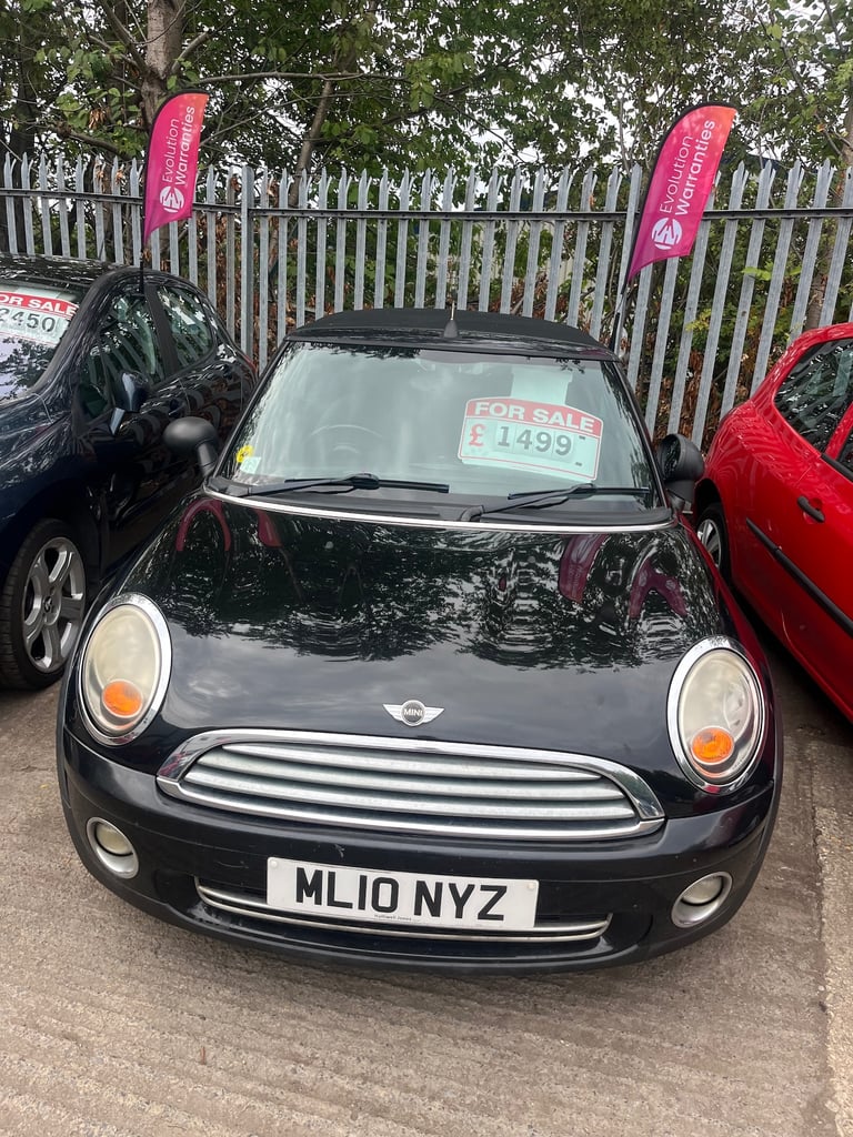 2010 MINI Convertible 1.6 One 2dr CONVERTIBLE Petrol Manual