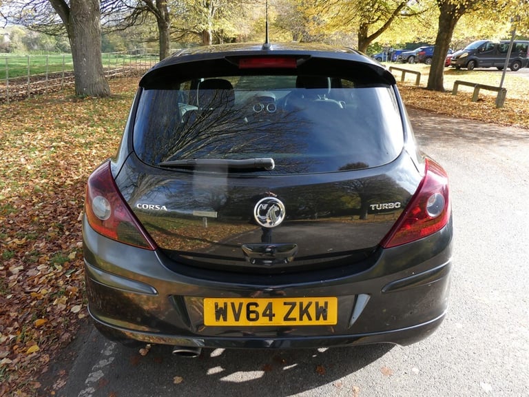 2014 Vauxhall Corsa 1.4T 16V Black Edition Hatchback 3dr Petrol Manual Euro 5 (s/s) (120 ps) Hatc...