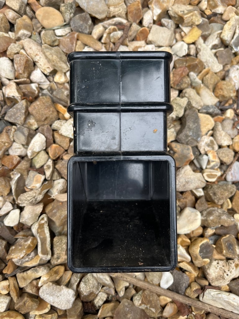 Square down pipe lengths and end