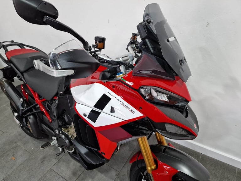 2022 Ducati Multistrada V4 Pikes Peak, Evotech Extras, Full Titanium Termignoni