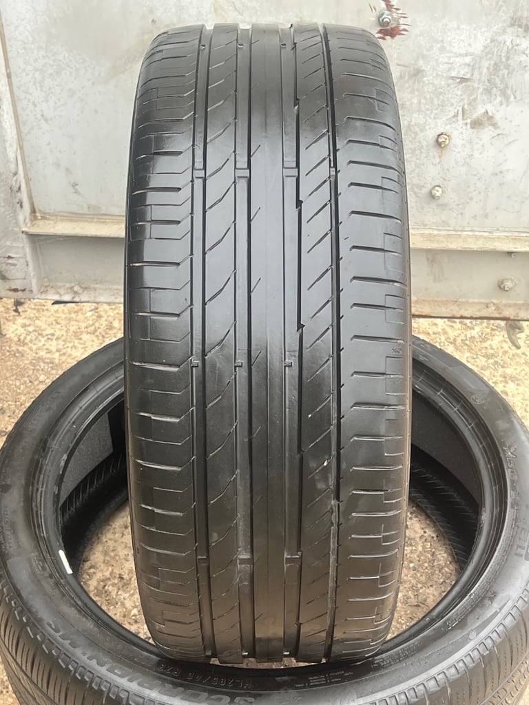 1X 265 45 R21 108W XL CONTINENTAL CONTI SPORT CONTACT 5 JLR SUV PREMIUM *6MM*