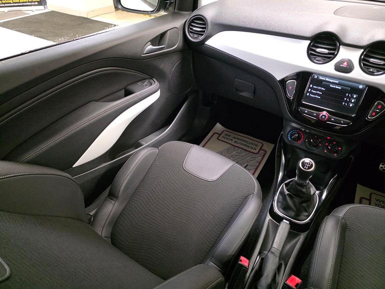 VAUXHALL ADAM 1.2 i ecoFLEX ENERGISED White Manual Petrol WARRANTY 12 MONTHS MOT