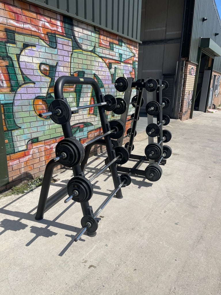 Technogym Urethane Barbell Set 10Kg to 50kg  Price £999 Delivery £100 Available 2