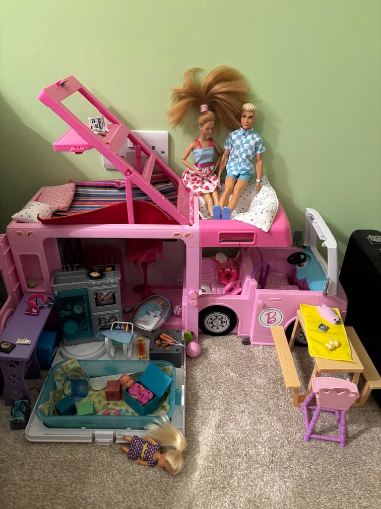 image for Barbie camper van 