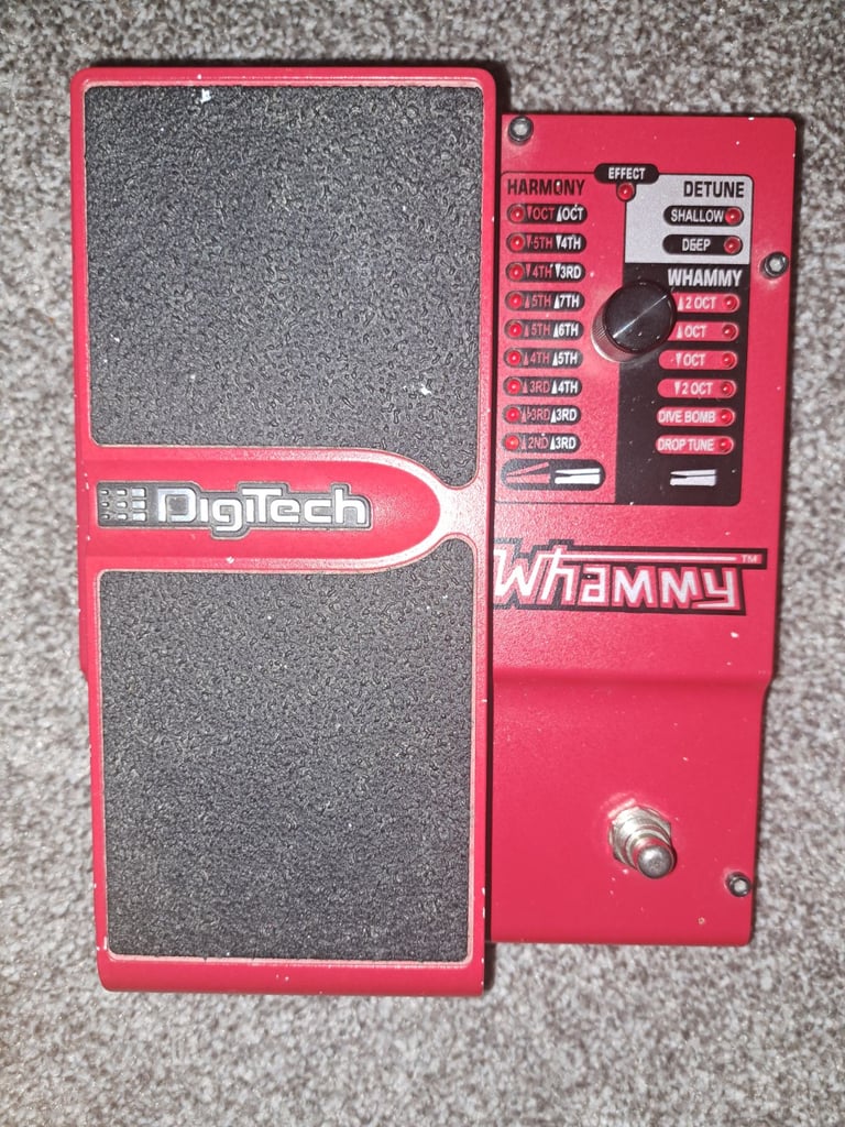 Digitech Whammy 4 pitch shifter guitar pedal