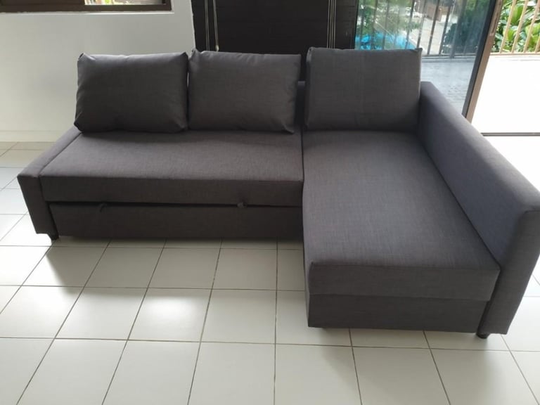 IKEA FRIHETEN CORNER SOFA BED WITH STORAGE DELIVERY AVAILABLE TODAY | in  Putney, London | Gumtree