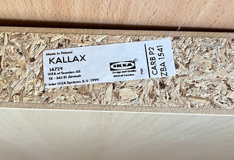IKEA KALLAX Shelving Unit + two storage boxes