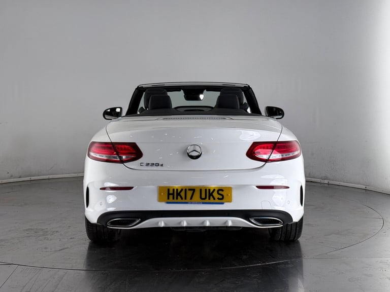 2017 Mercedes-Benz C Class C220d AMG Line 2dr CONVERTIBLE DIESEL Manual