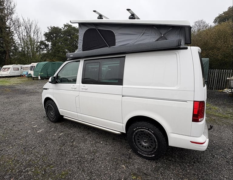 VW Transporter T6.1 Highline 2020 Pop Top 150 BHP Campervan For Sale