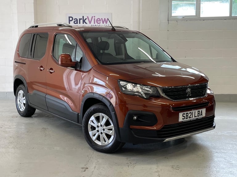 PEUGEOT RIFTER 1.5 WAV wheelchair accessible vehicle 2021