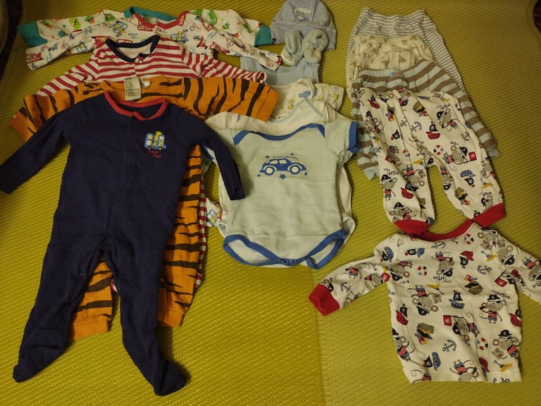 Baby and boys clothes.