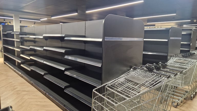 image for Retail, Shop, Storage Shelving, double bays