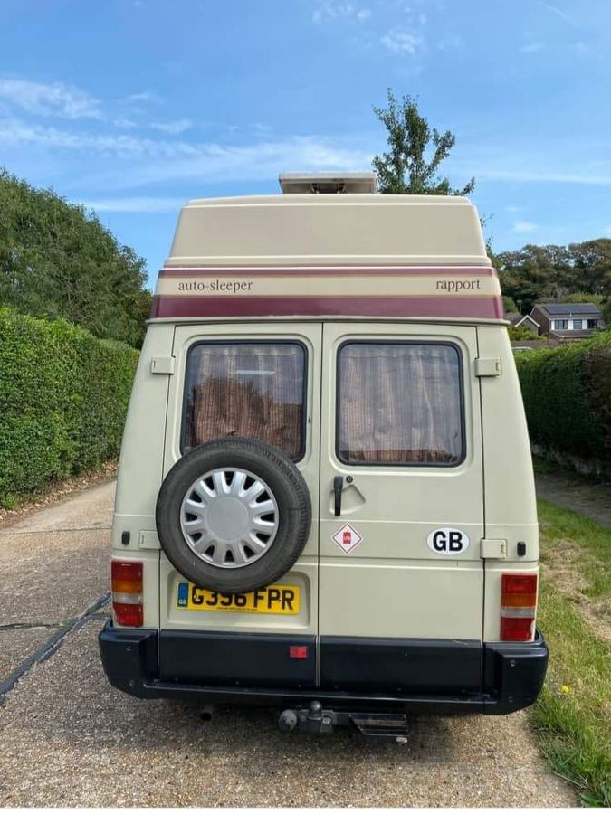 Renault, TRAFIC AS CAMPER, 1990, 1721 (cc)