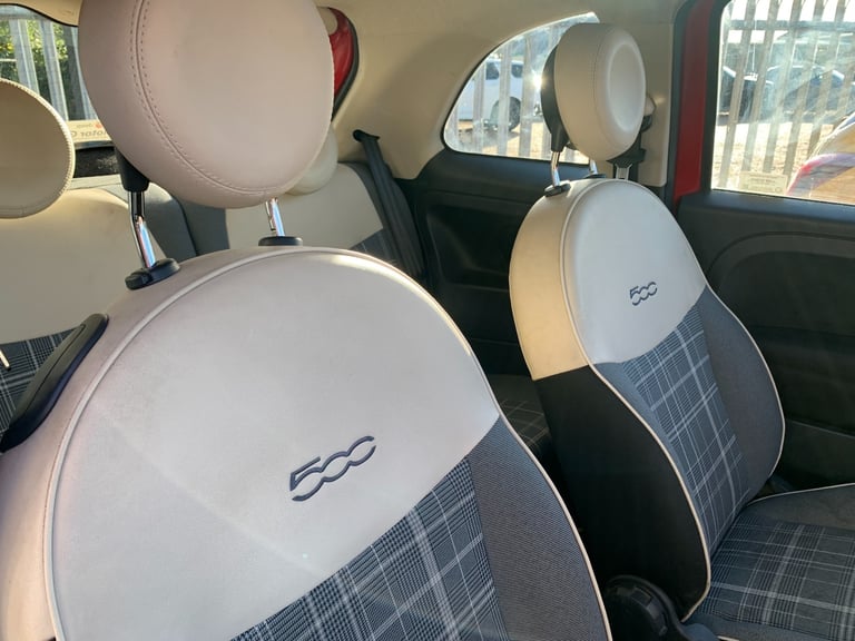 2016 Fiat 500 1.2 Lounge 3dr HATCHBACK Petrol Manual