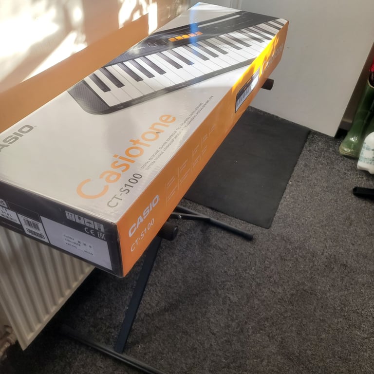 Casio Electronic Keyboard and Stand