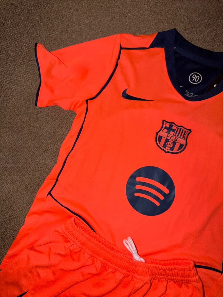 Barcelona 3rd Kids Shirt & Shorts 