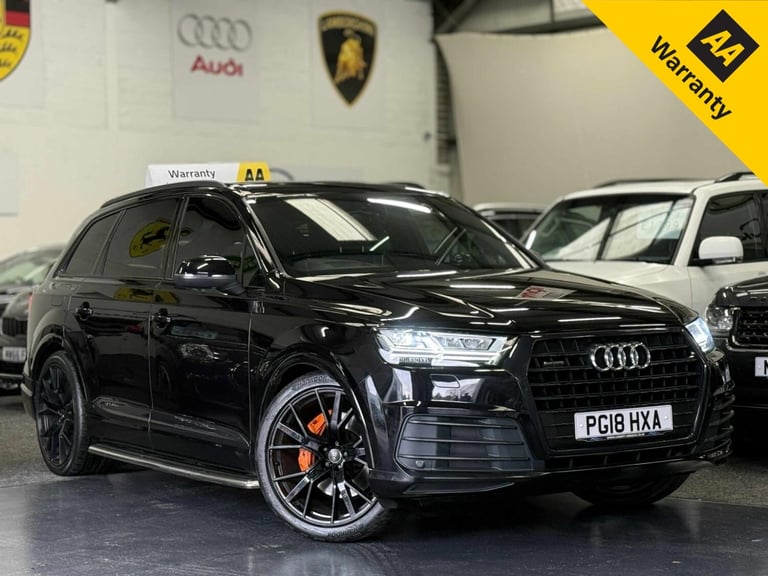 AUDI Q7 3.0 TDI V6 Black Edition Diesel 2018+AUTOMATIC+SATNAV+R-CAM+PAN-SUNROOF!