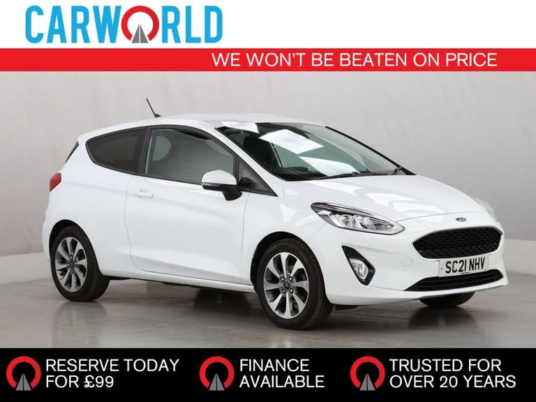 image for 2021 Ford Fiesta 1.0T EcoBoost Trend Hatchback 3dr Petrol Manual Euro 6 (s/s) (95 ps) Hatchback P...
