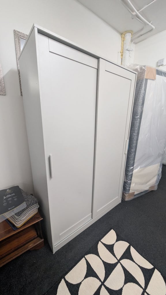 image for Grey Sliding Door Wardrobe