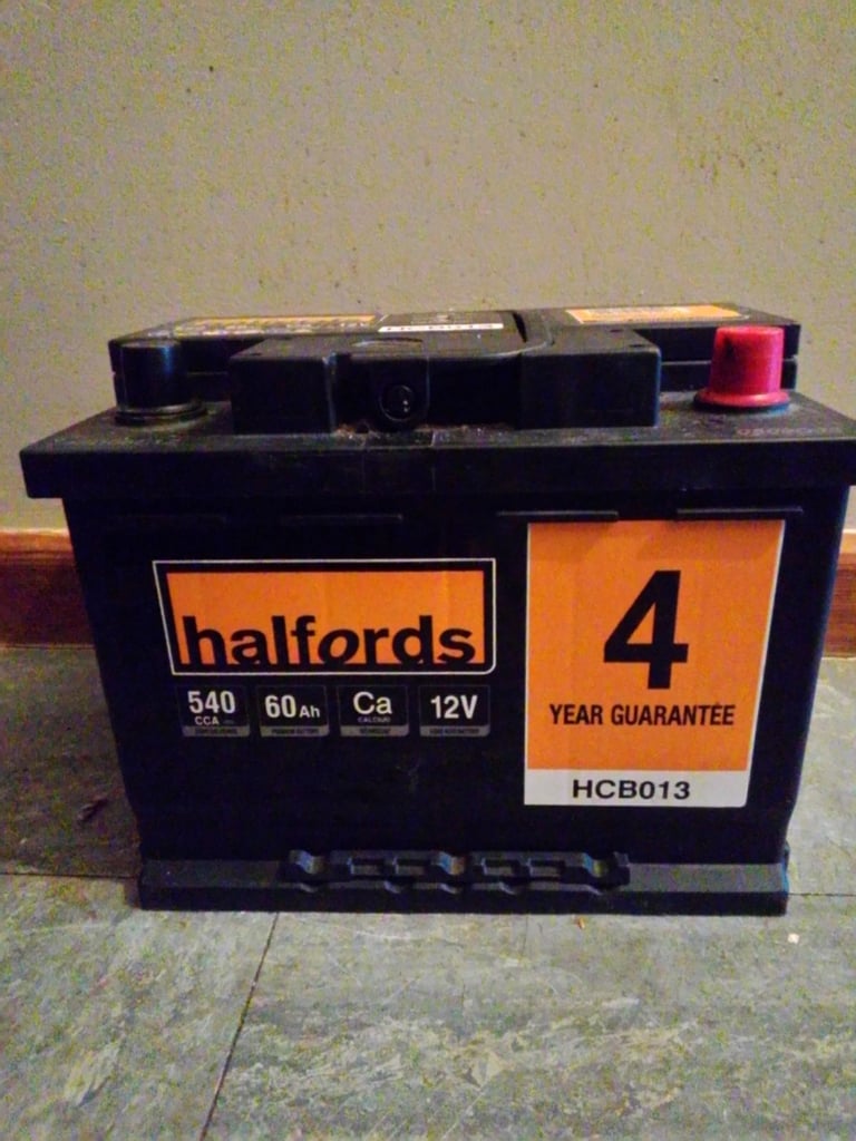 image for halfords car battery 60ah