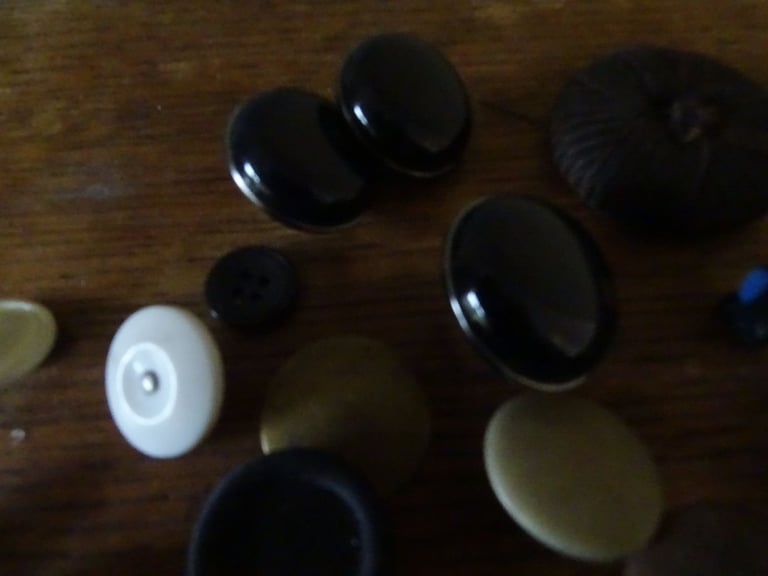 Vintage Buttons - various 1940s - 1990s - bundle as seen