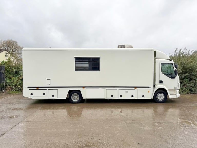 2008 DAF LF45.220 EXHIBITION BUS CAMPER MOTORHOME RACEVAN PROJECT 70,000 MILES