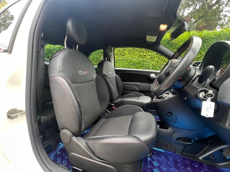 FIAT 500 1.2 S 3 2013 SPORT MODEL PETROL ULEZ 16" ALLOYS LEATHER SPORTS TRIM 