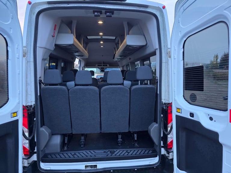 2019 Ford Transit 2.0 460 EcoBlue Trend RWD L4 High Roof Euro 6 (s/s) 5dr (17 Seat, DRW) Minibus ...
