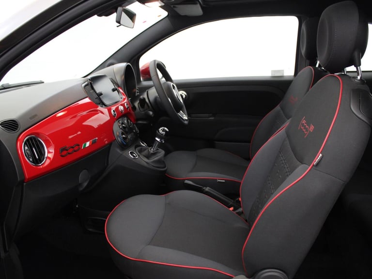 2022 Fiat 500 1.0 Mild Hybrid Red 3dr [16 Alloy] Hatchback PETROL Manual