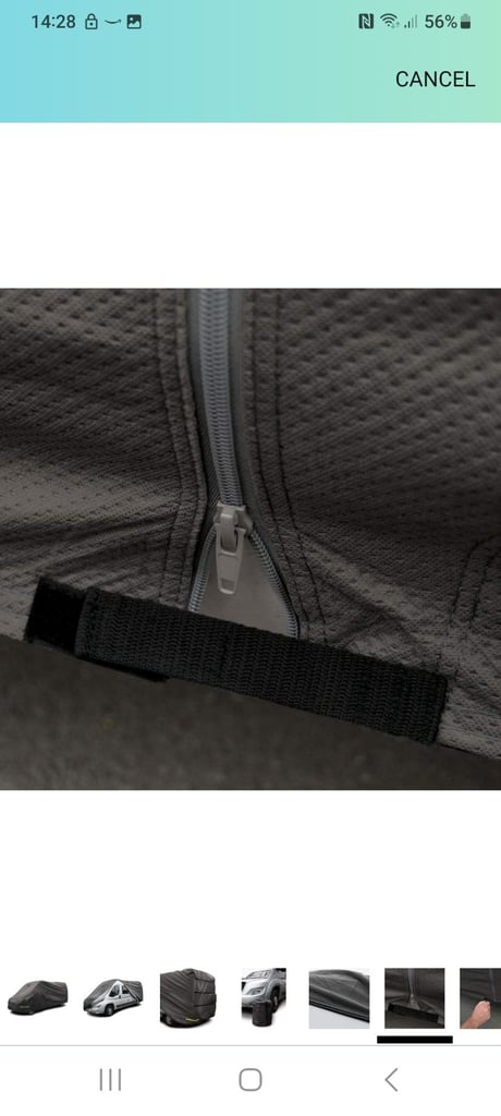 Campervan cover 