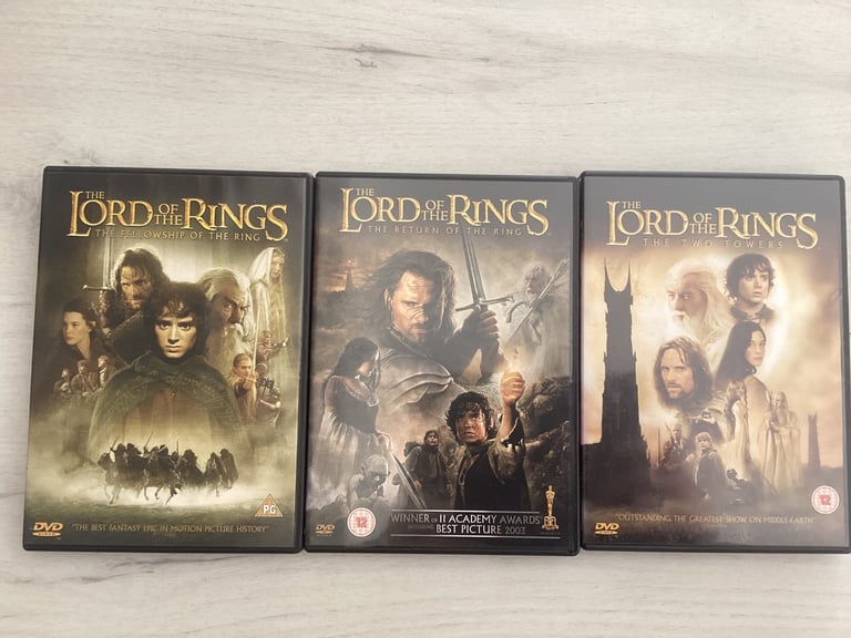 Lord of the Rings (3 DVD’s)