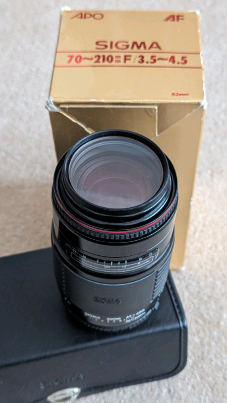 Sigma Zoom AF-APO 70-210mm f/3.5-4.5 lens