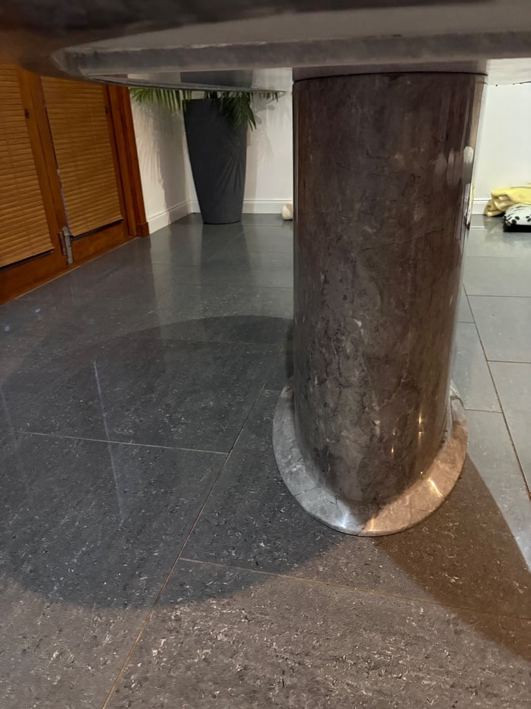Colby solid marble dinning table 