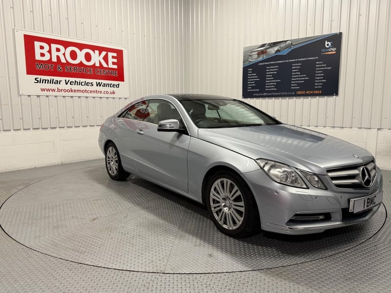 image for  Mercedes-Benz E Class 3.0 E350 CDI V6 BlueEfficiency SE G-Tronic Euro 5 2dr Diesel Automatic